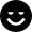 Emoji Smirk Icon from Nova Solid Set