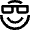 Emoji Sunglasses Icon from Nova Line Set