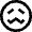 Emoji Tired Face Icon from Nova Line Set