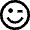 Emoji Wink Icon from Nova Line Set