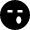Emoji Yawn Icon from Nova Solid Set