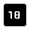 18 Up Rating Fill Icon from Rounded Fill - Material Symbols Set