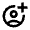 Account Circle Add Icon from Outlined Line - Material Pro Set