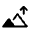 Altitude Icon from Rounded Line - Material Symbols Set