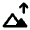 Altitude Icon from Rounded Line - Material Pro Set