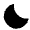 Bedtime Fill Icon from Sharp Fill - Material Symbols Set
