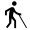 Blind Icon from Outlined Line - Material Symbols Set
