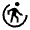 Body System Fill Icon from Sharp Fill - Material Symbols Set