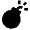 Bomb Fill Icon from Sharp Fill - Material Pro Set
