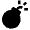 Bomb Fill Icon from Outlined Fill - Material Pro Set