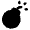 Bomb Fill Icon from Rounded Fill - Material Pro Set
