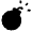 Bomb Fill Icon from Rounded Fill - Material Symbols Set