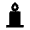 Candle Fill Icon from Outlined Fill - Material Pro Set