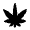 Cannabis Icon from Rounded Line - Material Pro Set