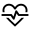 Cardiology Icon from Outlined Line - Material Symbols Set