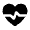 Cardiology Fill Icon from Outlined Fill - Material Pro Set