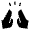Cheer Fill Icon from Outlined Fill - Material Symbols Set