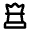 Chess Icon from Rounded Line - Material Pro Set