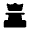 Chess Fill Icon from Rounded Fill - Material Symbols Set