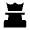 Chess Fill Icon from Outlined Fill - Material Symbols Set