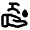 Clean Hands Icon from Rounded Line - Material Pro Set