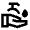 Clean Hands Icon from Sharp Line - Material Pro Set