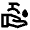 Clean Hands Icon from Outlined Line - Material Pro Set