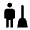 Cleaning Room Fill Icon from Outlined Fill - Material Pro Set