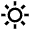 Clear Day Icon from Outlined Line - Material Pro Set