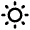 Clear Day Icon from Rounded Line - Material Pro Set