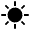 Clear Day Fill Icon from Sharp Fill - Material Symbols Set