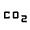 Co2 Fill Icon from Outlined Fill - Material Symbols Set