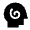 Cognition Fill Icon from Sharp Fill - Material Symbols Set