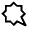 Comic Bubble Icon from Sharp Line - Material Symbols Set