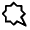 Comic Bubble Icon from Rounded Line - Material Symbols Set