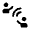 Connect Without Contact Fill Icon from Rounded Fill - Material Symbols Set