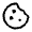 Cookie Icon from Rounded Line - Material Symbols Set