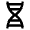 Genetics Icon from Rounded Line - Material Pro Free Set