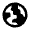Globe Uk Fill Icon from Rounded Fill - Material Pro Free Set