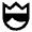 King Fill Icon from Outlined Fill - Material Pro Free Set