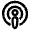 Network Signal Icon from Atlas Line Set