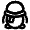 Penguin Icon from Atlas Line Set