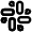 Social Logo Icon from Atlas Line Set