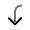 Arrow To Down Right Icon from Solar Bold Duotone Set