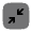 Minimize Square Minimalistic Icon from Solar Bold Duotone Set