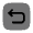 Undo Left Square Icon from Solar Bold Duotone Set