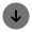 Round Arrow Down Icon from Solar Bold Duotone Set