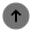 Round Arrow Up Icon from Solar Bold Duotone Set