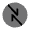 Round Transfer Diagonal Icon from Solar Bold Duotone Set
