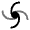 Black Hole 7 Icon from Solar Bold Duotone Set
